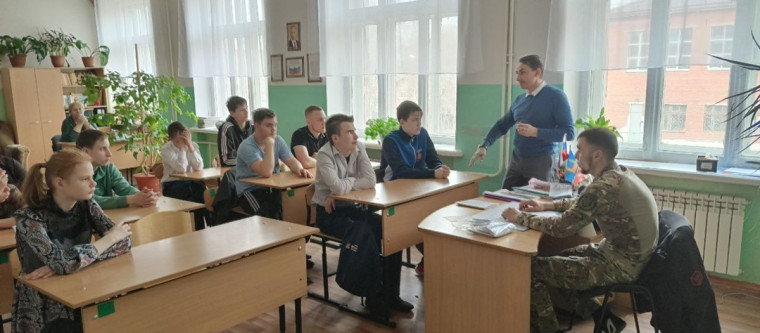 ВСТРЕЧА С УЧАСТНИКОМ СВО.